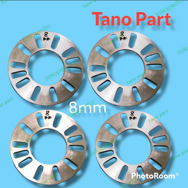 Spacer Spicer Mobil Tebal 8mm 4Pcs