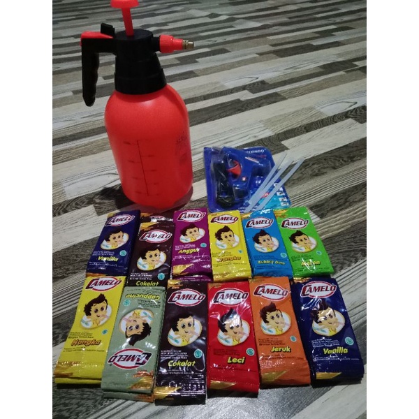

paket usaha es camelo dan bubuk es camelo