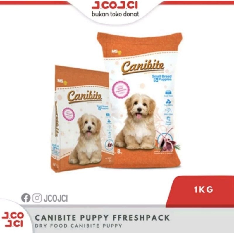 Canibite Puppy 1 Kg Dog Food