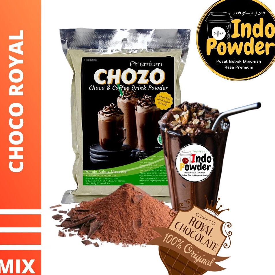 

Jual Bubuk Minuman CHOCO ROYAL 1Kg - Bubuk CHOCO ROYAL 1Kg - CHOCO ROYAL Bubuk 1Kg