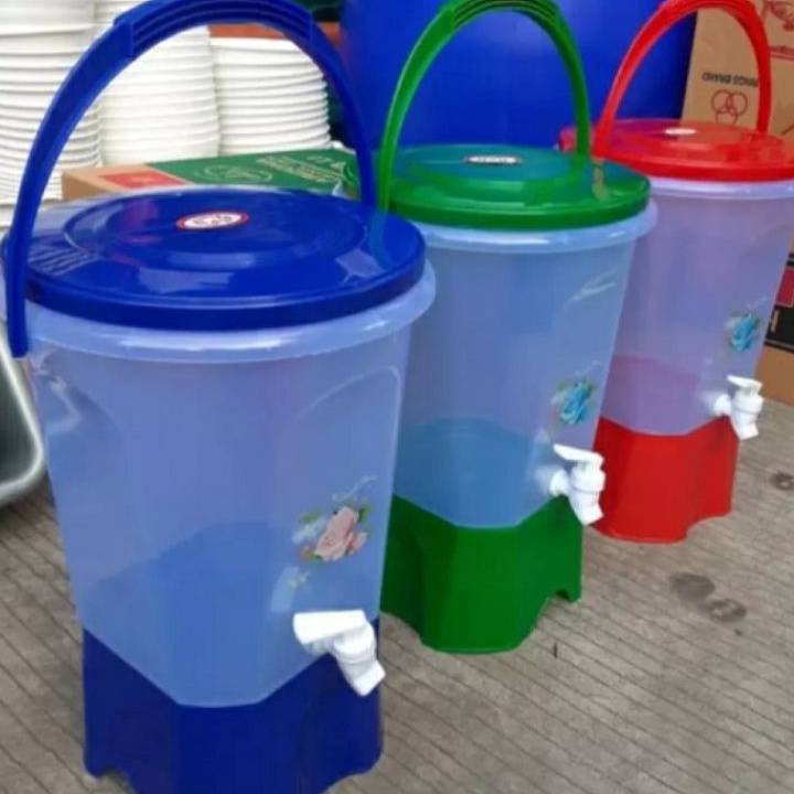 Murah Dispenser Air 10 Liter/Tempat Minum/Tempat Air/Dispenser Plastic