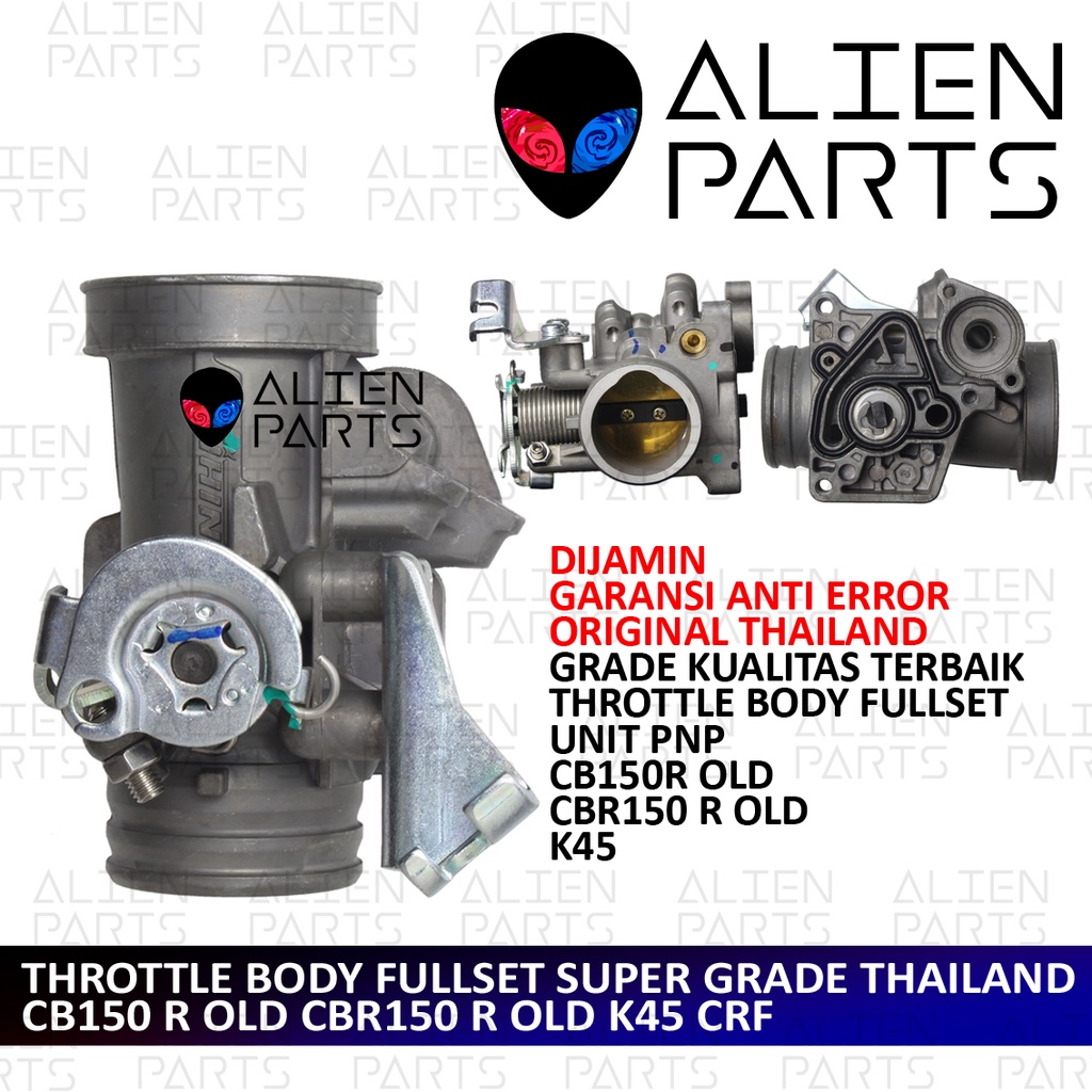 (BISA COD) TUAS FULLSET TB THROTTLE BODY CB150 R CBR150 R CBR 150 OLD CRF 150 L 32 30 MM CB150R CBR1
