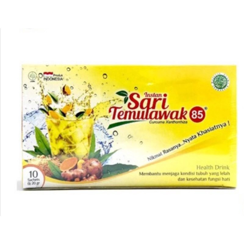 

TERBAIK Sari Temulawak 85 Madu Dan JerukSebox 10 Sachet Herbal Instan