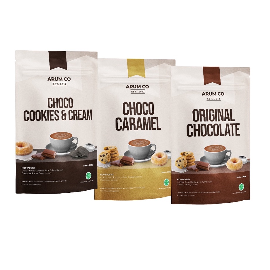 

Ready Stok ARUM CO 500 gr-SERBUK MINUMAN DAN MAKANAN-POWDER DRINK-VARIAN RASA CHOCOLATE-KIOS BAHAN KUE