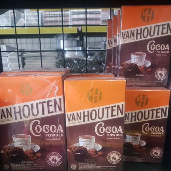

Best Seller COCOA POWDER / BUBUK COKLAT / VAN HOUTEN 40gr 80gr dan 165gr Best Seller