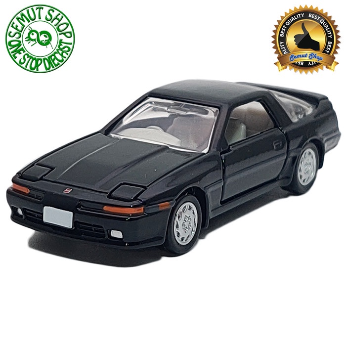 TOMICA PREMIUM NO 25 TOYOTA SUPRA BLACK MINIATUR MOBIL TOYOTA SUPRA