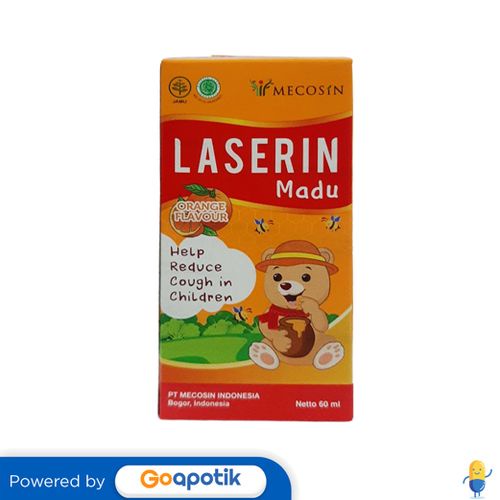 

LASERIN MADU ANAK RASA JERUK 60 ML