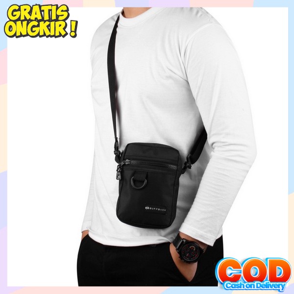 Tas Selempang Messenger Bag Slempang Pria Slingbag Premium Casual Trendy Distro Sling Bag Kerja Seko