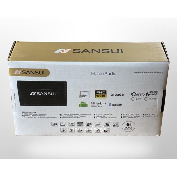 Head Unit Android Sansui Sa5200I Voice Command Classic Series