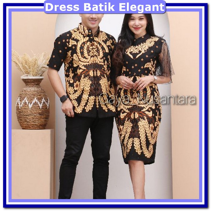 Baju Batik Wanita Modern Kantor Elegan Premium Baj Bj Bathiek Dress Wanita Kondangan Elegan Tunik Ko