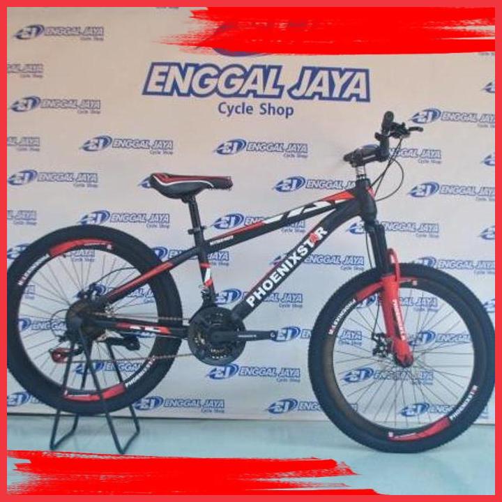 (EJC) SEPEDA MTB PHOENIX STAR 21 SPEED CAKRAM 24 INCH NOT ATLANTIS