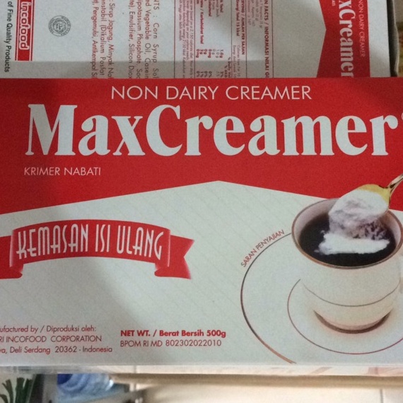 

☊✵ MaxCreamer refill 500gr/max creamer 500 gr/krimer 500 gram Big Sale