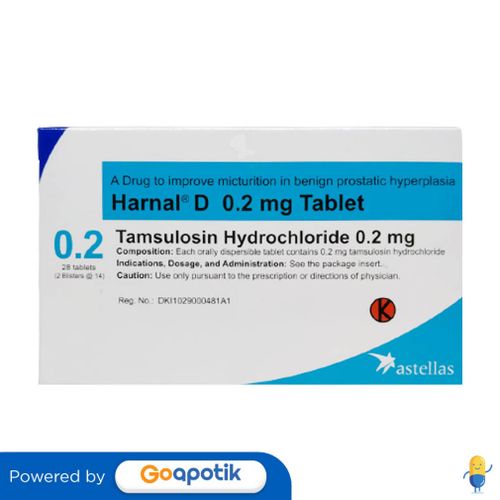 HARNAL D 0.2 MG BOX 28 TABLET