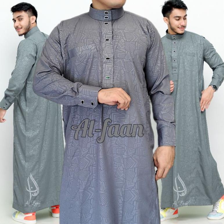 SALE GAMIS JUBAH PRIA DEWASA JUBAH MEWAH JUBAH EMBOS JUBAH ALFAAN EXCLUSIVE BYM730