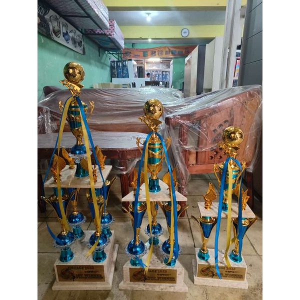 piala trophy tropi set marmer