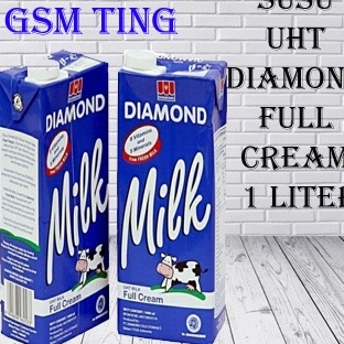 

Best Product Susu UHT Diamond Full Cream Plain 1 Liter ➡✡✼