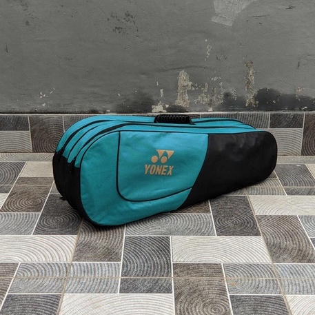 [ART.  U36E] Promo tas raket 2 ruangan 2 kapasitas 5 raket dan sepatu  tas raket bulutangkis  batmin