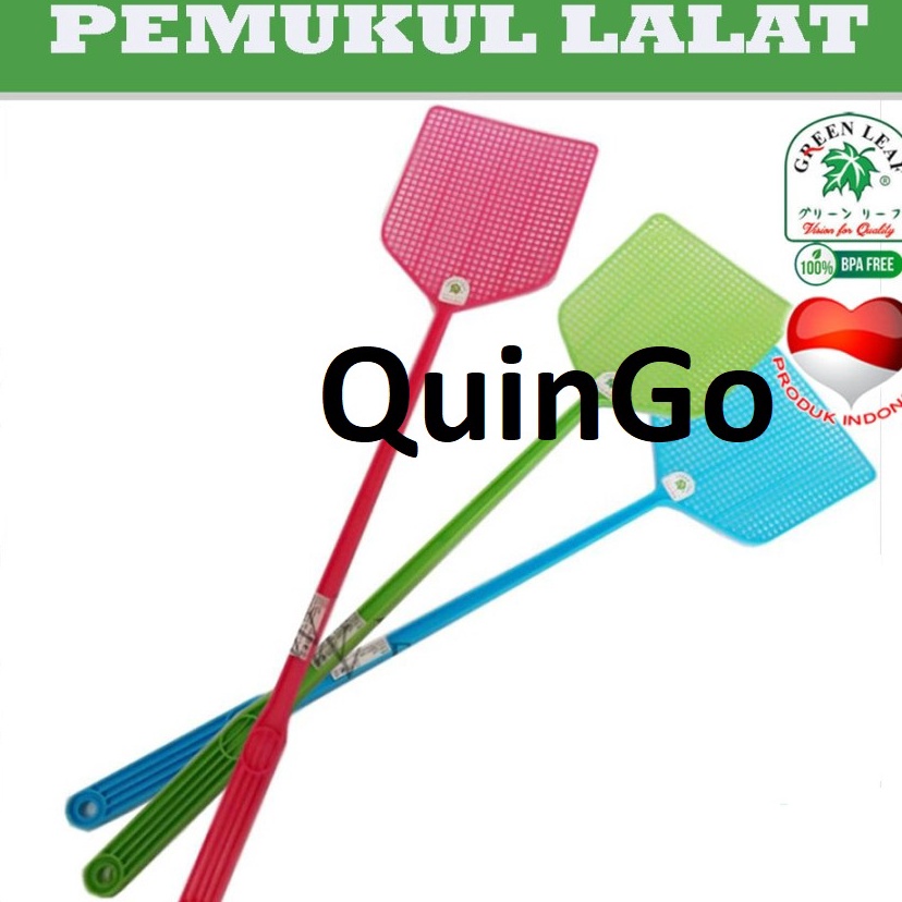 Harga Murah Green Leaf Tepukan Lalat Tepokan Serangga Max Fly Swotter Nyamuk Binatang Model Baru