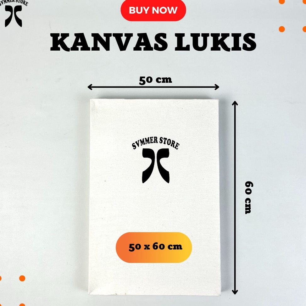 

[ART. V43J] [New] Kanvas Lukis Art Melukis Belajar Canvas Board Ukuran 50 x 60 cm - Svmmerink