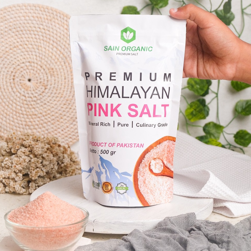 

10.10 BRAND Garam Himalaya Original 1 kg Asli Organik Himalayan Salt Himsalt Organic Garem Premium MPASI