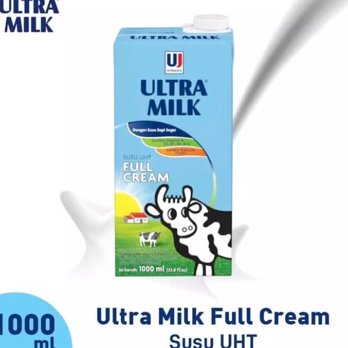 

Baru Ultra Milk Susu Ultra UHT Full Cream Coklat 1000 ml 1liter 1 lt