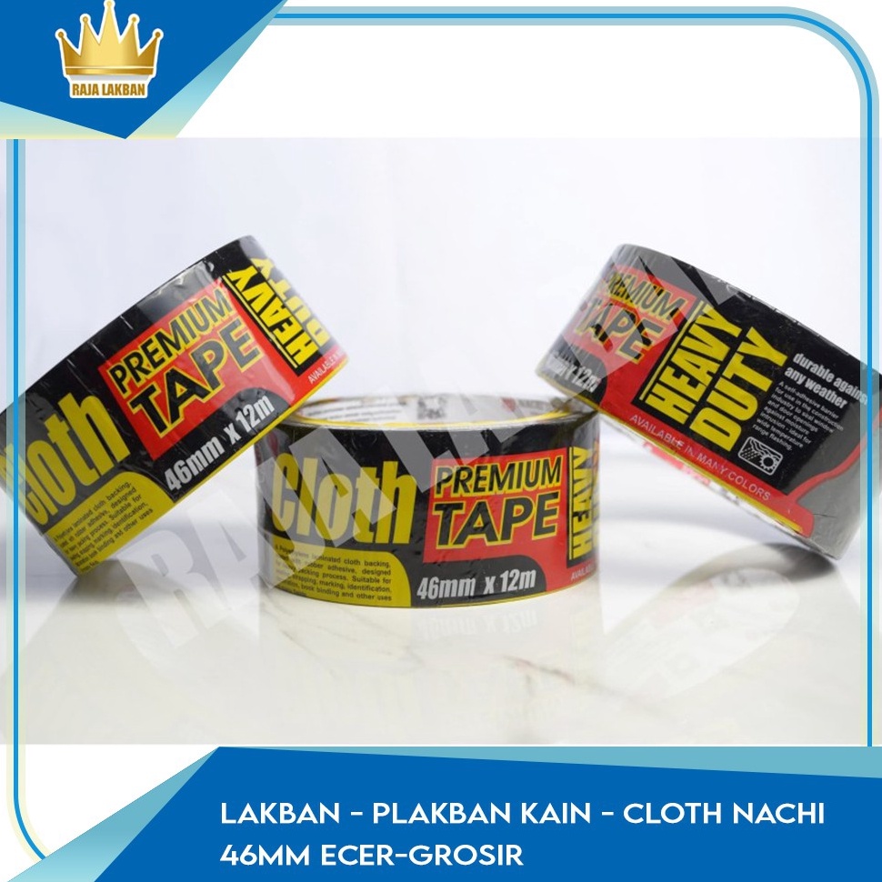 

(Terbaik) Lakban Kain Nachi / Cloth Nachi 46mm - 1 Roll