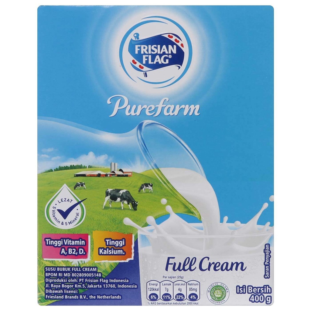 

Frisian Flag Bendera Full Cream 800Gr
