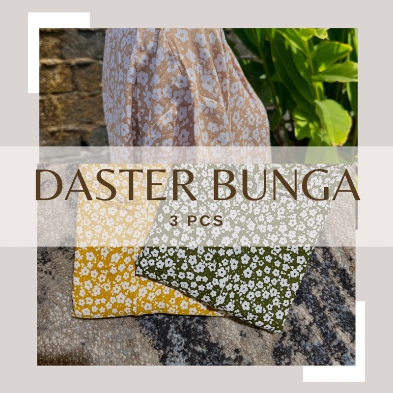 Daster Busui Jumbo Bunga Hibiscus Bunga Ribut Rayon