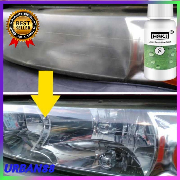 CAIRAN PEMBERSIH KACA LAMPU MOBIL BURAM 50ML - HGKJ