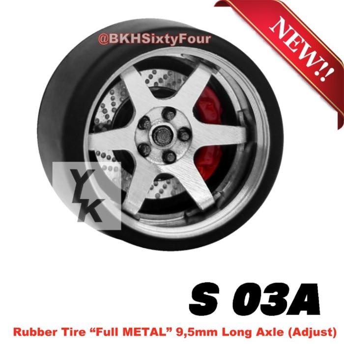 Carlomo Premium S Class Rims Long Axle 9,5Mm Model Te37 Varian Warna