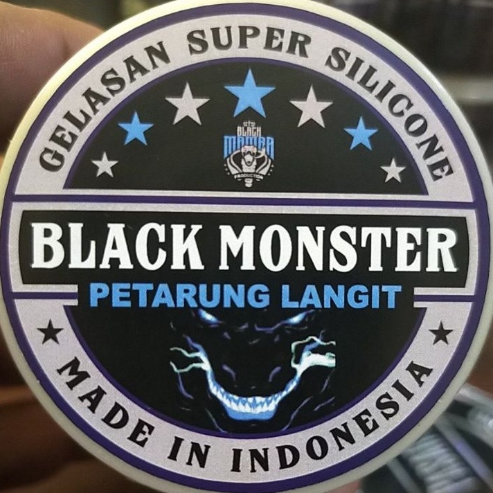 PDHB1947 [PROMO SALE] Gelasan senar layangan BLACK MONSTER, BLACK MAMBA EXCLUSIVE original Adri Blac
