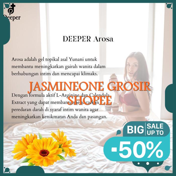 DEEPER AROSA GEL VITALITAS KHUSUS WANITA DEWASA BPOM TERMURAH