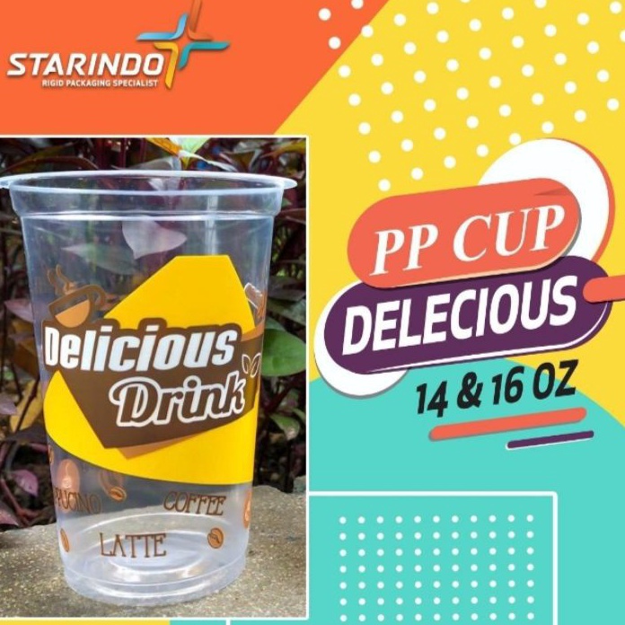 

DKBH7343 DISKON!!!!!!! GELAS POP ICE 14 & 16 OZ DELICIOUS & FRESH FRUIT STARINDO