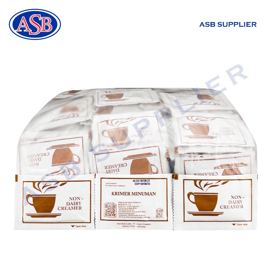 

Jual Creamer Sachet / Krimer Non Dairy (250 Pcs)