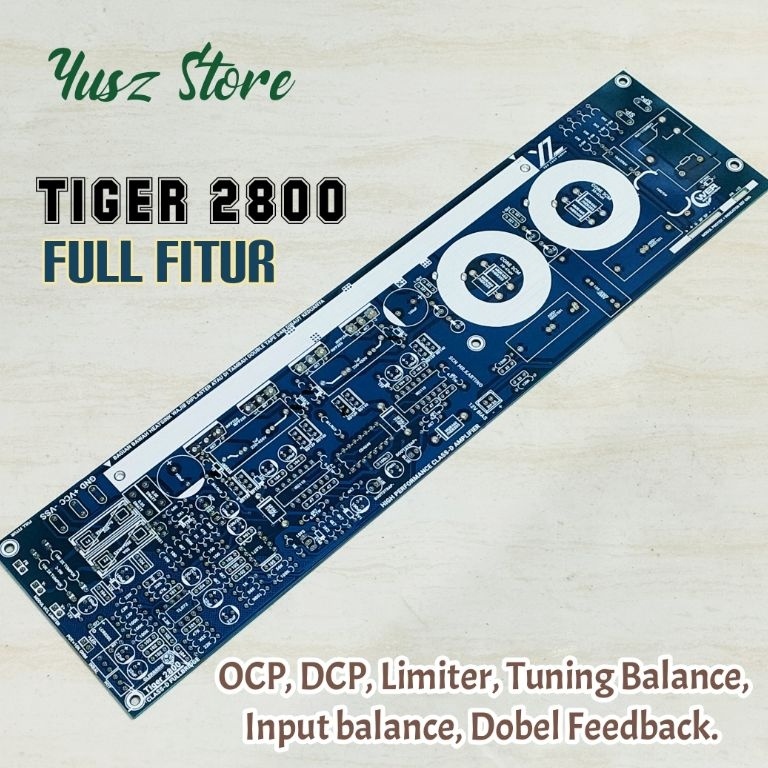 [ART.  R34X] PCB Class D D2K8 Fullbridge Tiger 2800 Power Amplifier