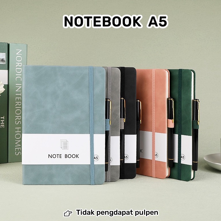 

10.10 Product HOT Notebook A5 Buku catatan aesthetic Buku tulis agenda Bullet Book journal Diary planner multicolor Scrapbook jurnal untuk sekolah kantor pelajar