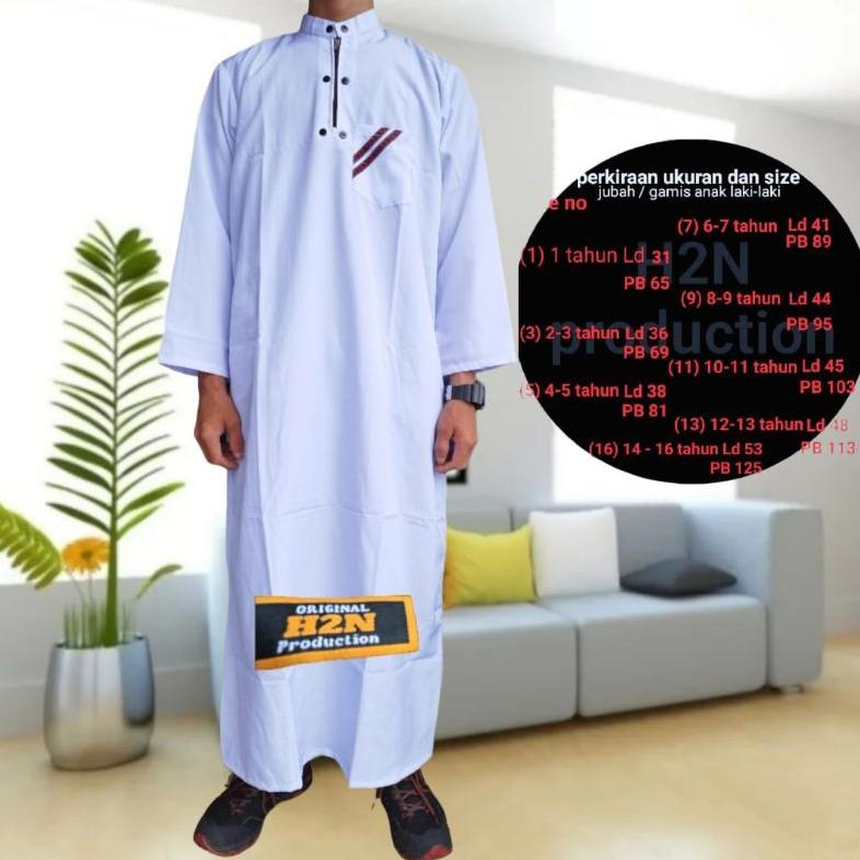 BEST SELLER Gamis anak laki laki / baju gamis anak laki laki / Koko gamis anak laki laki / jubah ana