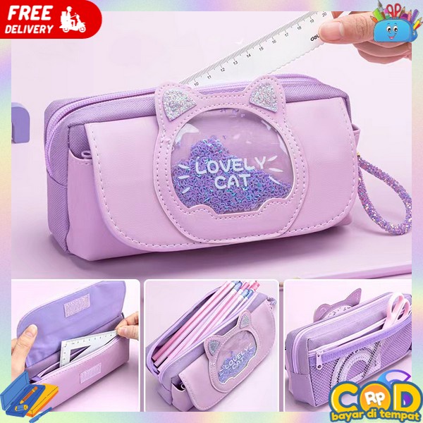 

Tempat Pensil Aesthetic Dosgrip Untuk Sekolah Disgrib Anak Laki Perempuan Dusgrip Korean Style Viral Pouch Wadah Pengsil Lucu Pencil Case Cewek Cowok Aesthatic Disgrip Murah Korea Estetik Kotak Pensil Edge Color Transpar Kotak Pensil 3 Lapis Berkapasitas