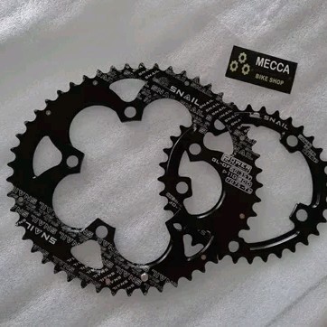 Chainring Snail Oval Double 50 - 35T Bcd 110 Crank Double not Shimano