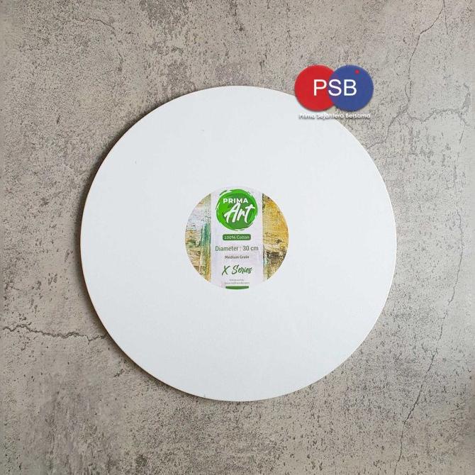 

Alat Kanvas Lukis Lingkaran Prima Art Diameter 30 cm / Kanvas Round 30 cm Baru|Kode 1048