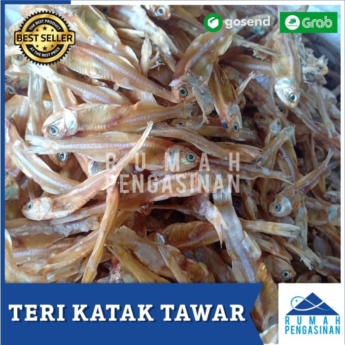 

ikan asin IKAN TERI KATAK TAWAR 1Kg/Ikan teri katak tawar tidak asin