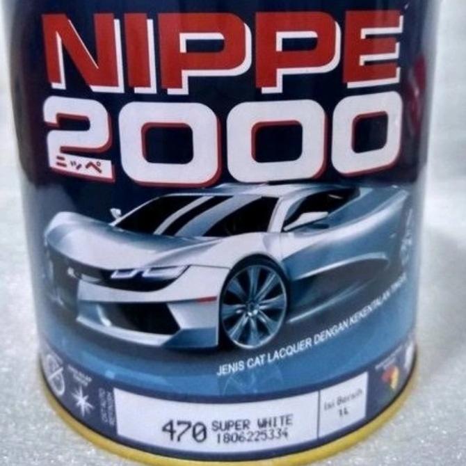 

Alat CAT DUCO/CAT MINYAK NIPPE 2000 (Warna Putih Dan Hitam)super black Baru|Kode 1148