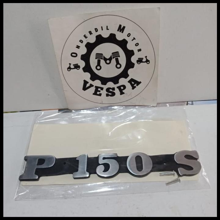 GRATIS ONGKIR EMBLEM / TULISAN VESPA P 150 S 