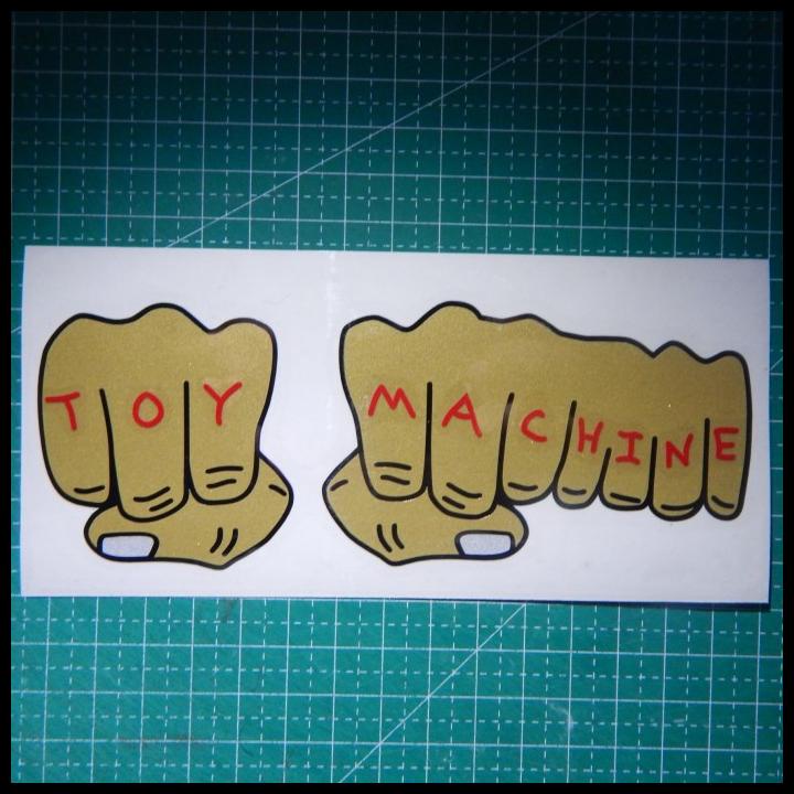 

BEST DEAL STIKER TOY MACHINE FIST HAND !!!!!!