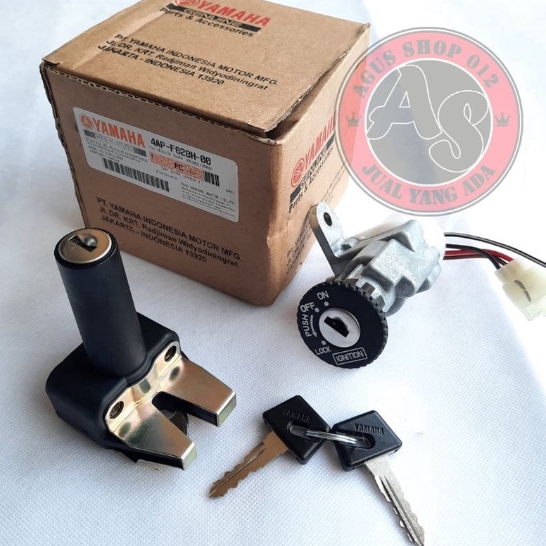 laris manis.. Kunci Kontak F1ZR FIZR Vega Lama Crypton ori Kunci Yamaha Komplit Kunci Jok 1 Kunci 2 