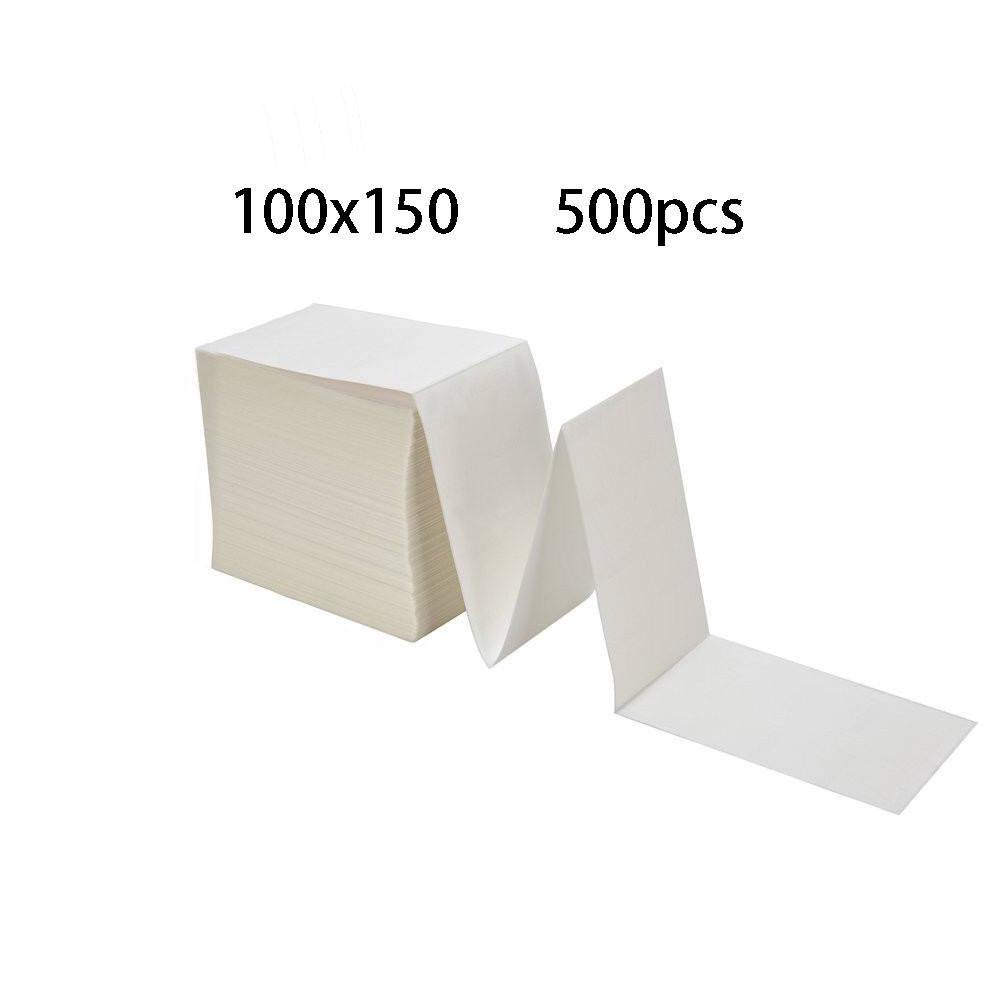 

Kertas Termal Label Kertas Thermal 100X150Mm 500Pcs Lembar A6 Sticker Kertas Thermal Lipat 100 X 150Mm Print Barcode Stiker Lebel