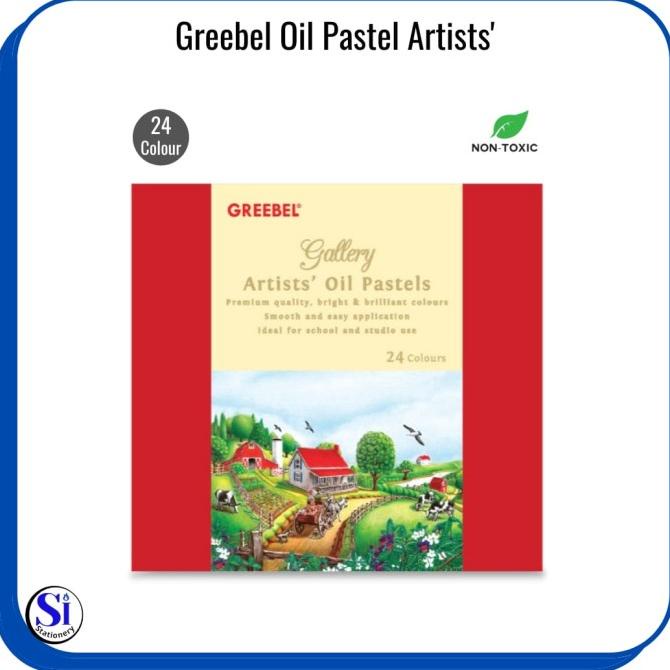 

Terbaru!! Crayon Oil Pastel Greebel Artists/Oil Pastel Greebel Artists 24 Warna Baru|Kode 1298