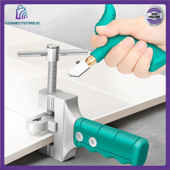 

Terlaris Pisau Pemotong Kaca Glass Diamond Cutter Tile Handheld-Green