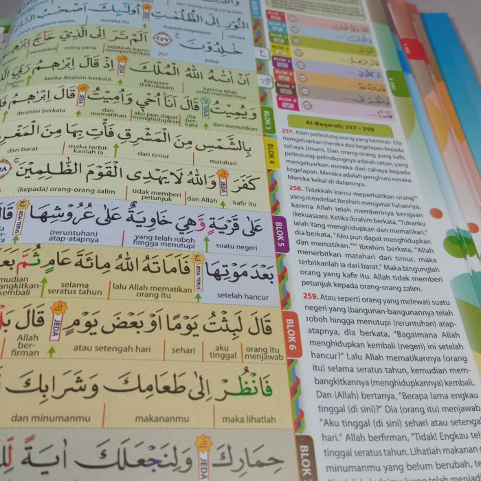 

PR0M0 Al-Quran Hafalan Anak Hafazan Perkata Terjemah Tajwid Warna A5 Junior