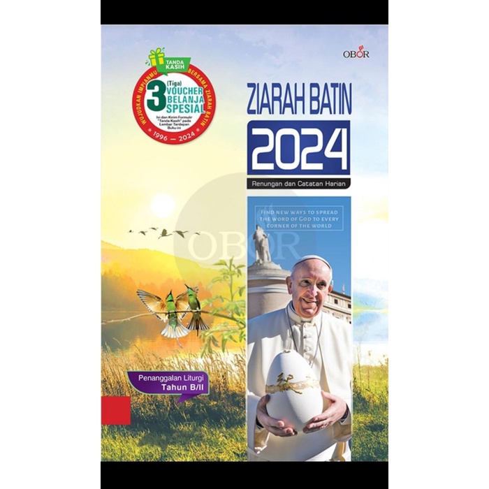 

ZIARAH BATIN 2024 BACAAN DAN RENUNGAN HARIAN SEPANJANG TAHUN